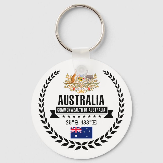 Porte-clés Australie (Recto)