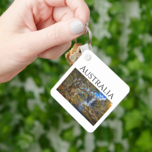 Porte-clés Australie Faune & Cascade Panorama