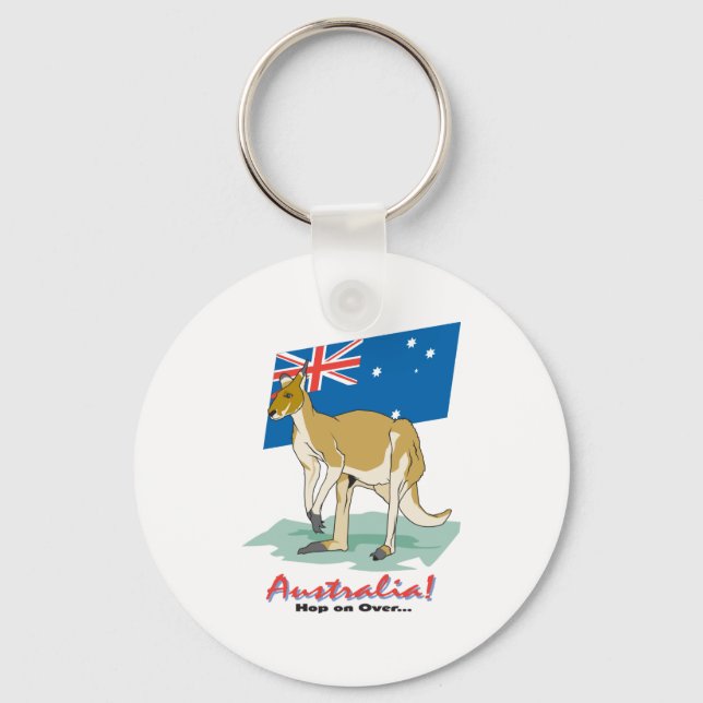 Porte-clés Australie Kangaroo (Recto)