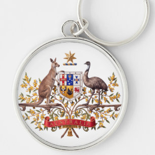 Porte-clés Australie pays blason armoiries symbole emblème dr
