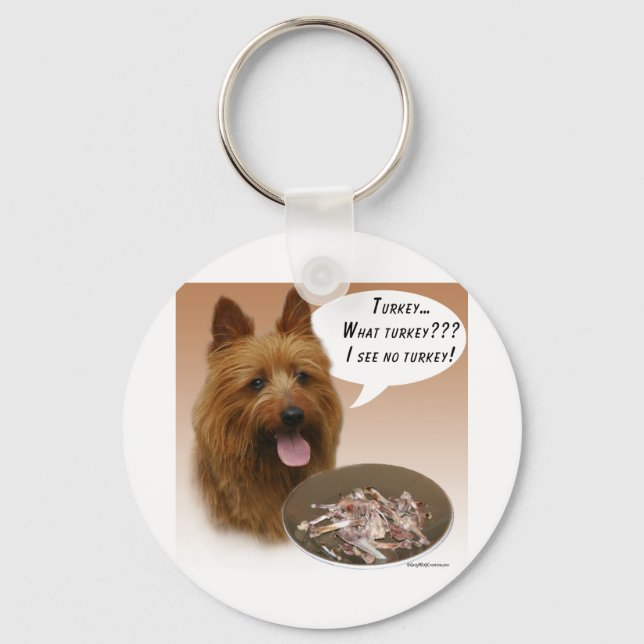 Porte-clés Australien Terrier Turquie (Recto)