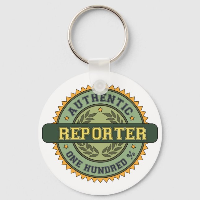 Porte-clés Authentic Reporter (Recto)