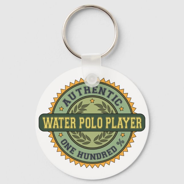 Porte-clés Authentic Water Polo Player (Recto)