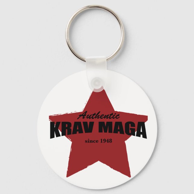 Porte-clés Authentique Krav Maga depuis 1948 (Recto)
