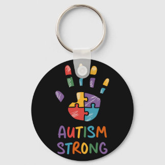 Porte-clés Autism Strong