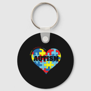 Porte-clés Autisme - Chemises de Sensibilisation sur l'autism