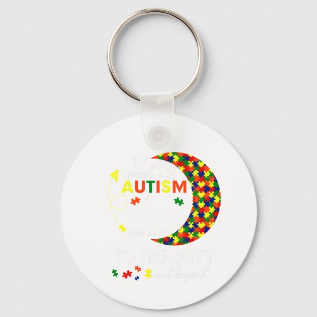 Porte-clés autisme moo (Recto)