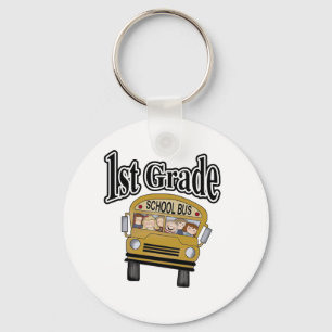 Porte-clés Autobus scolaire avec la ?ère catégorie d'enfant