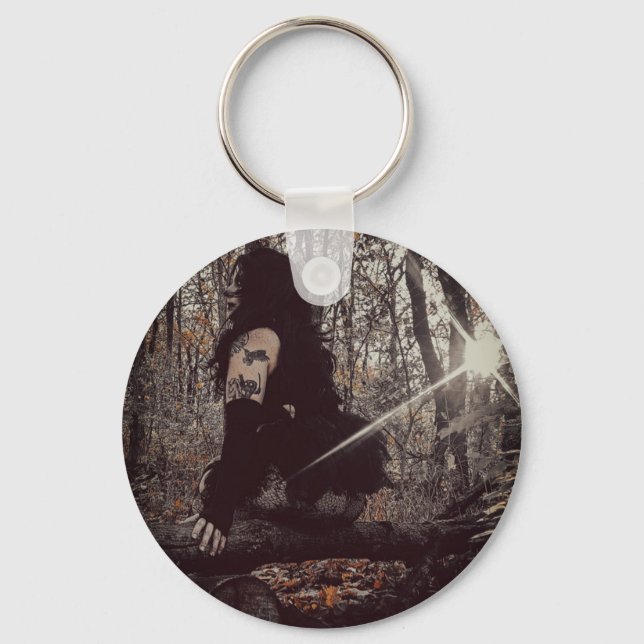 Porte-clés Autocollant de clown (Recto)