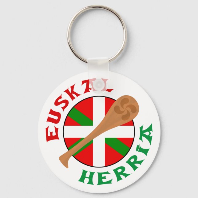 Porte-clés autocollant de l'équipe euskadi (Recto)