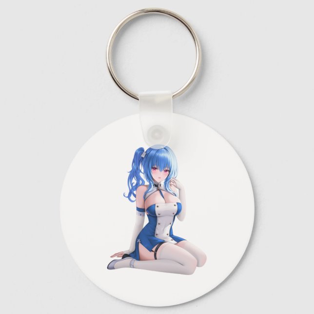 Porte-clés Autocollant Waifu St. Louis  (Recto)
