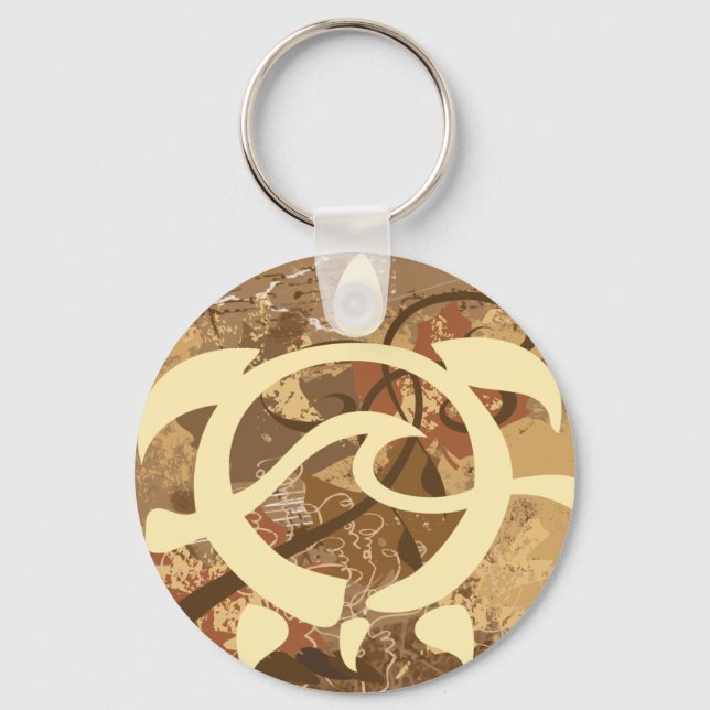 Porte-clés Automne-BG-Tortue (Recto)