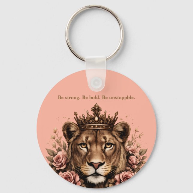Porte-clés Autonomisation de la Lionne Couronnée  (Recto)