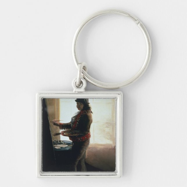 Porte-clés Autoportrait de Francisco Jose de Goya y Lucientes (Devant)
