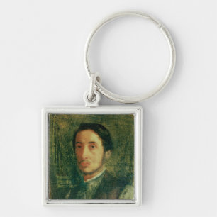 Porte-clés Autoportrait d'Edgar Degas en tant que jeune