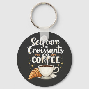 Porte-clés Autosoins est Croissant et Café Café Patesry