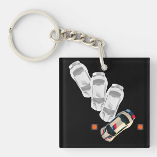 Porte-clés AUTOX-Blanc