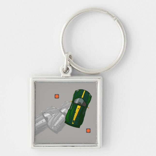 Porte-clés AUTOX-Vert (Devant)