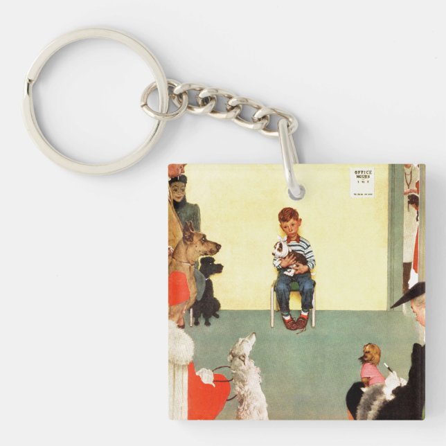 Porte-clés Aux Vets de Norman Rockwell (Devant)