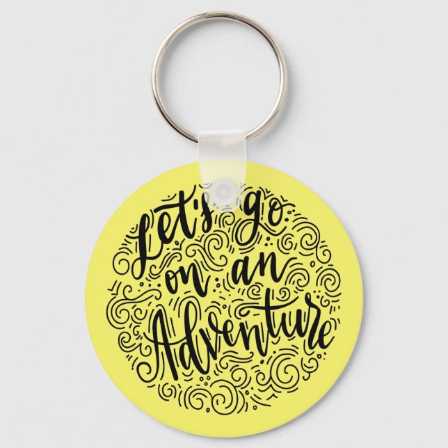 Porte-clés Avançons dans une aventure (Recto)