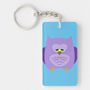 Porte-clés Avant et dos de hibou