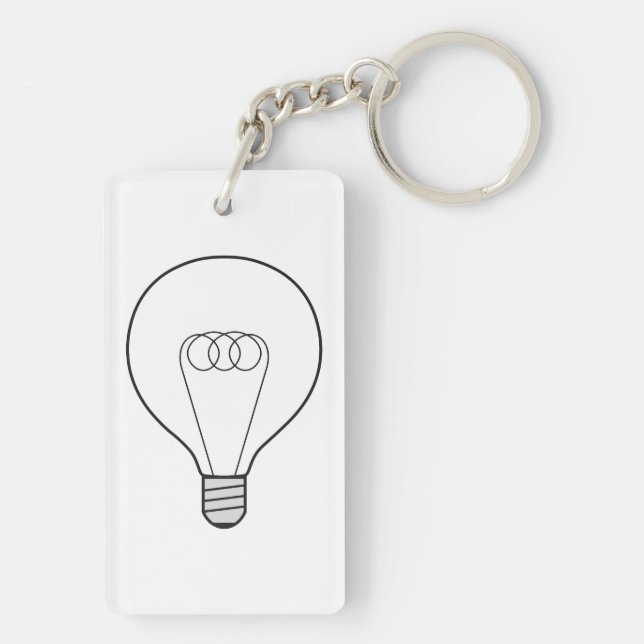Porte-clés avec ampoule (Dos)