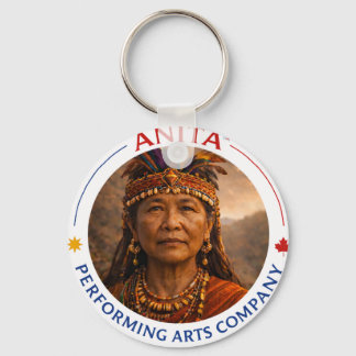 Porte-clés avec logo de la compagnie de arts de la