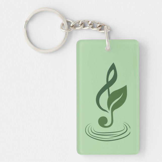 Porte-clés avec logo Heather Niemi Savage (Devant)