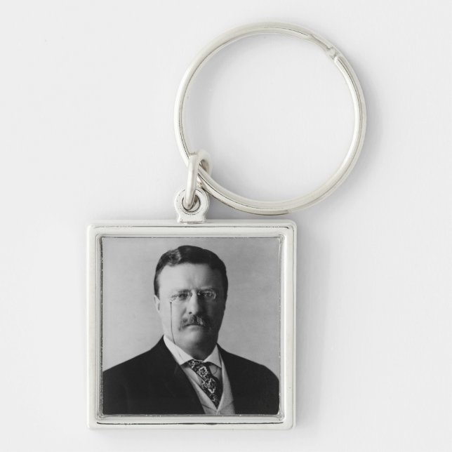 Porte-clés avec portrait du président Theodore Roo (Devant)