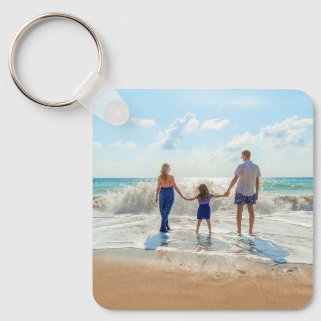 Porte-clés avec votre propre photo (Recto)