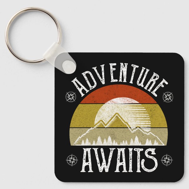 Porte-clés Aventure Attend (Recto)