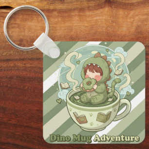Porte-clés Aventure de la tasse Dino