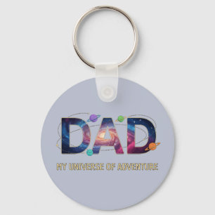Porte-clés Aventure Papa Univers Galactique