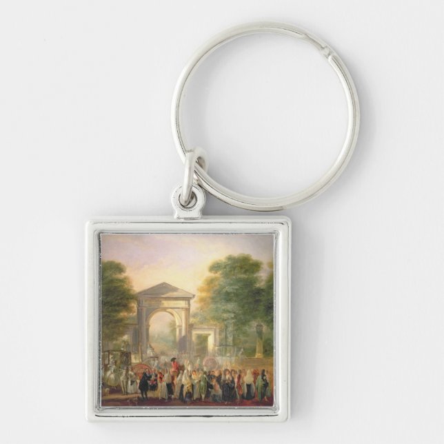 Porte-clés Avenue avant les jardins botaniques à Madrid, 178 (Devant)