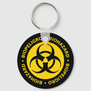 Porte-clés Avertissement de Biohazard