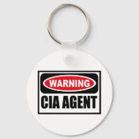 Avertissement Porte - clé de l'AGENT CIA