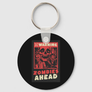 Porte-clés Avertissement Zombies Costume Halloween