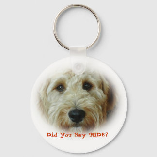 Porte-clés Avez-vous dit RIDE Funny Chien