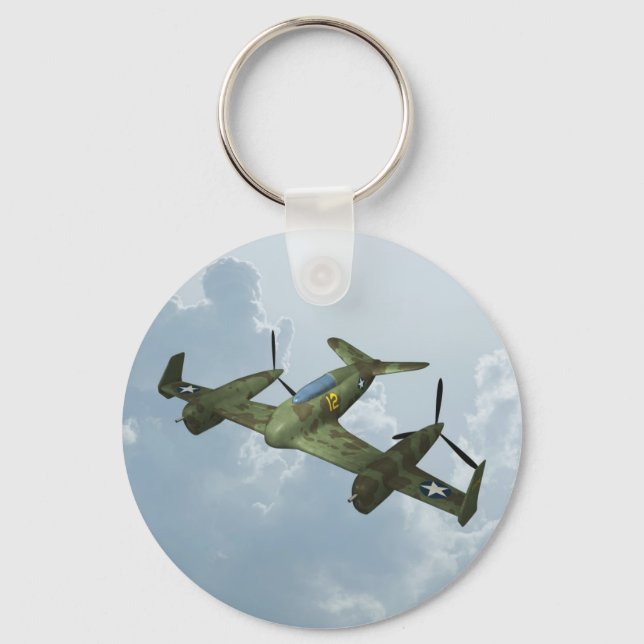 Porte-clés Avion (Recto)