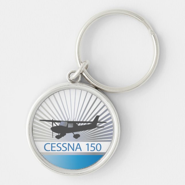 Porte-clés Avion Cessna 150 (Devant)