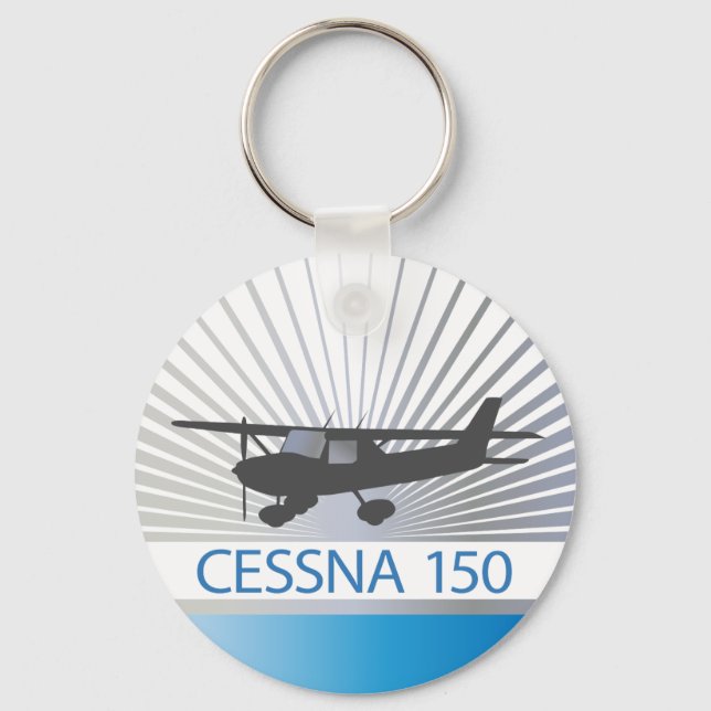 Porte-clés Avion Cessna 150 (Recto)
