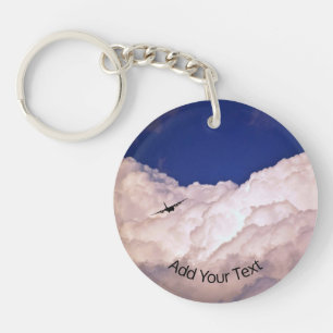 Porte-clés Avion de transport militaire par Shirley Taylor