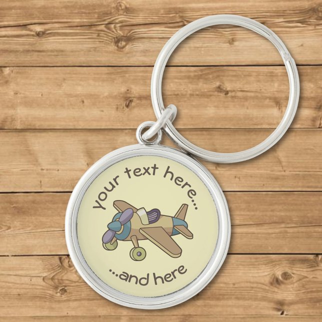 Porte-clés Avion Jouet (Créateur téléchargé)