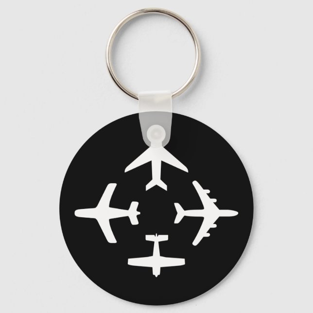 Porte-clés Avions 2 Porte - clés (Recto)