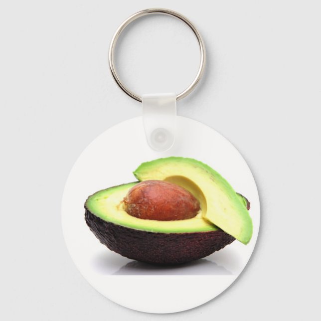 Porte-clés Avocado découpé (Recto)