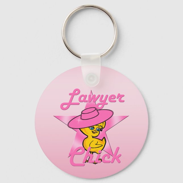 Porte-clés Avocat Chick #8 (Recto)