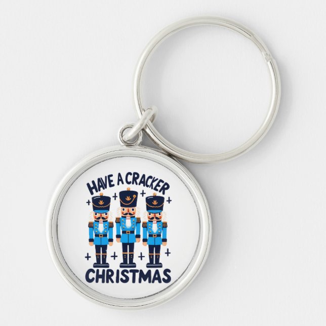 Porte-clés Avoir un Noël casse-noisette (Devant)