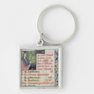 Porte-clés Avril : Fleurs de cueillette