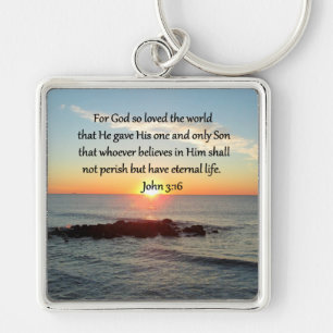 PORTE-CLÉS AWE-INSPIRING JOHN 3:16 SCELER