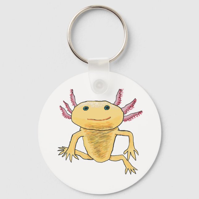 Porte-clés Axolotl (Recto)